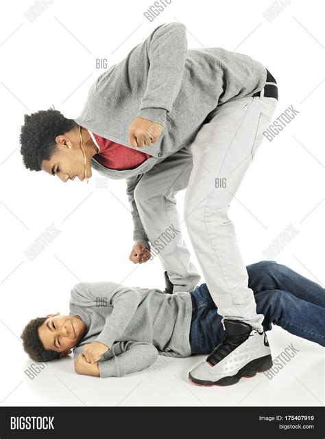 Two Brothers Fighting Image & Photo (Free Trial) | Bigstock