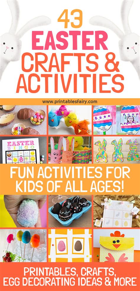 43 Fun Easter Activities for Kids - The Printables Fairy