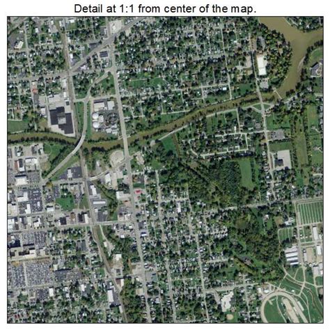 Aerial Photography Map of Findlay, OH Ohio