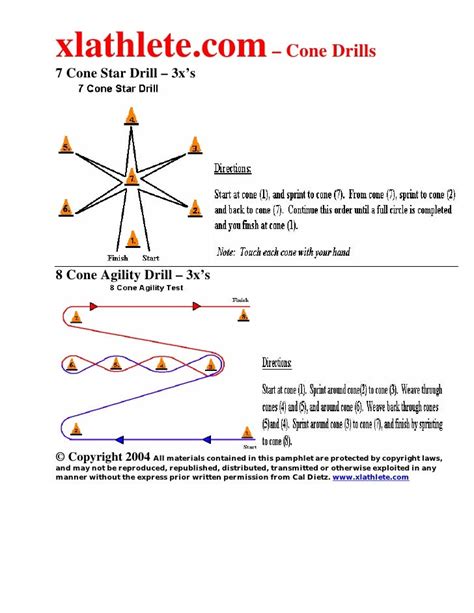 Speed Training: Speed Training Cone Drills