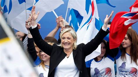 France: Le Pen Supporters March Through Paris | World News | Sky News