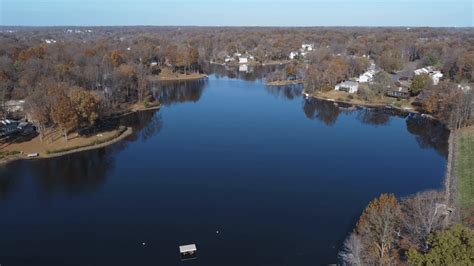 7News Drone video over Dolphin Beach in Montclair, Va.