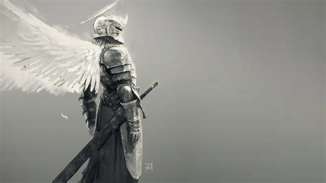 fantasy Armor, Fantasy Art, Sword, Knight, Angel Wings Wallpapers HD / Desktop and Mobile ...