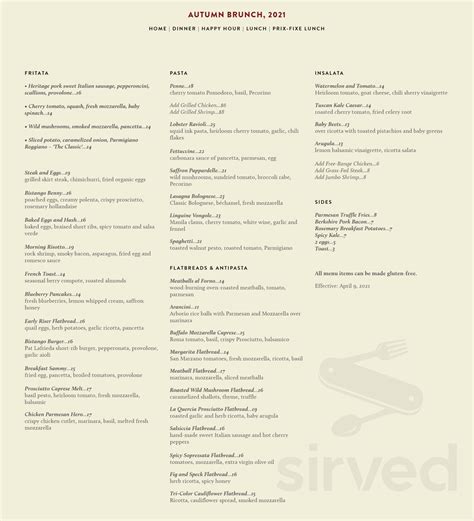 Bistango menu in New York, New York, USA