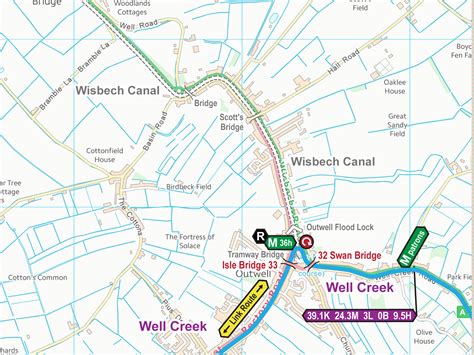 Wisbech Canal Maps – Waterway Routes