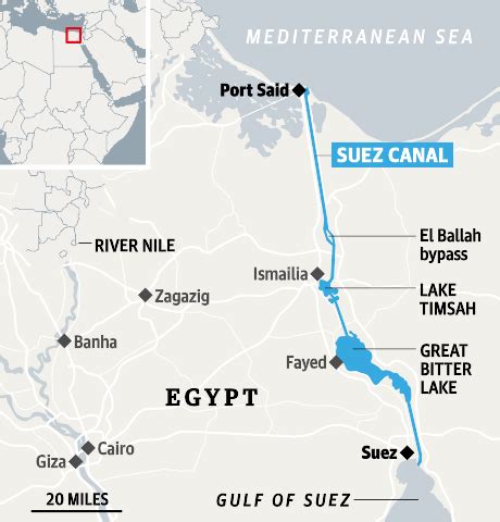 GeoGarage blog: Egypt to build new Suez canal