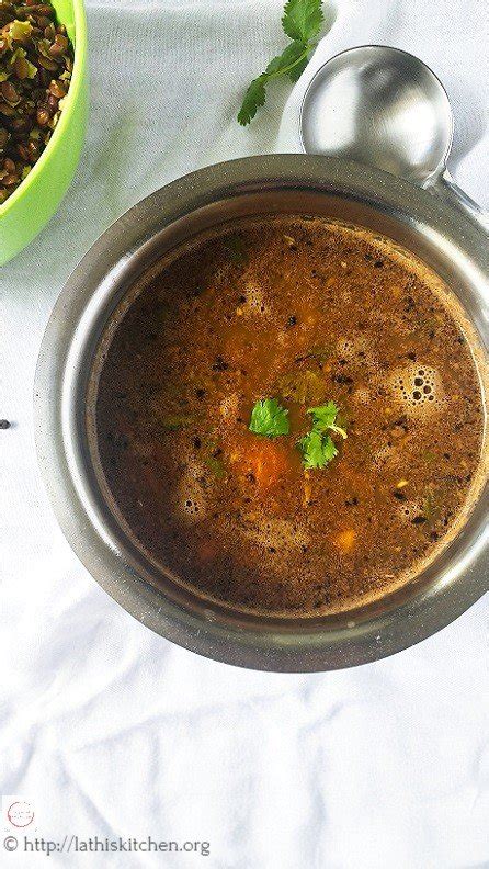 Kollu Rasam / Horse gram Soup - Cooking with Smile