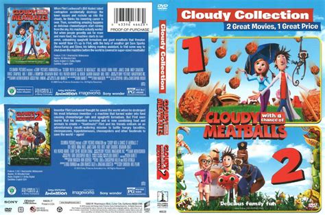 Cloudy with a Chance of Meatballs: Cloudy Collection dvd cover (2015) R1