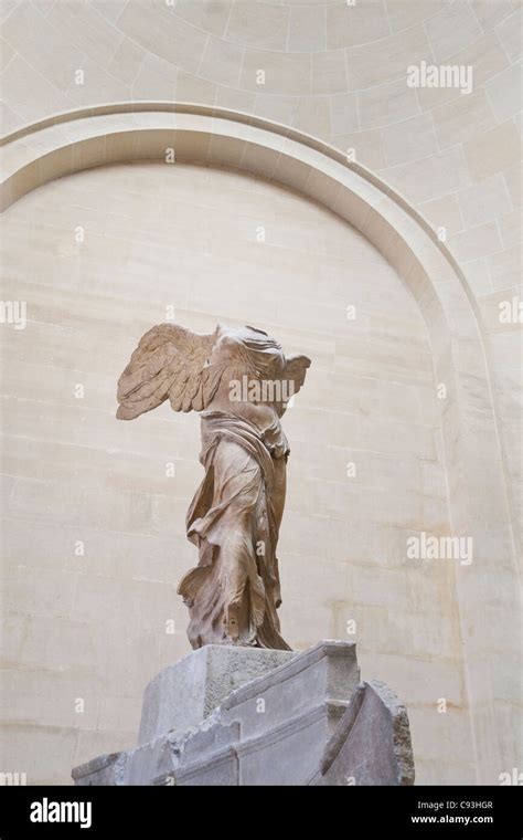 Winged Victory at Samothrace, The Louvre, Paris Stock Photo - Alamy