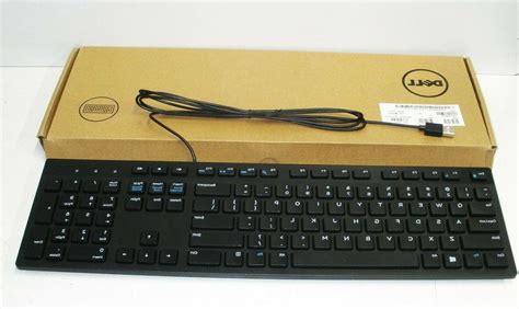 NEW Dell KB216-BK-US Wired Keyboard - Black USB