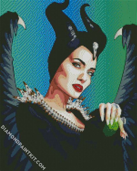 Maleficent Art - 5D Diamond Painting - DiamondPaintKit.com