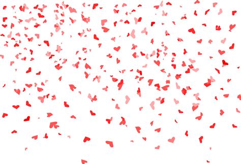 4 Heart Confetti Background (PNG Transparent) | OnlyGFX.com