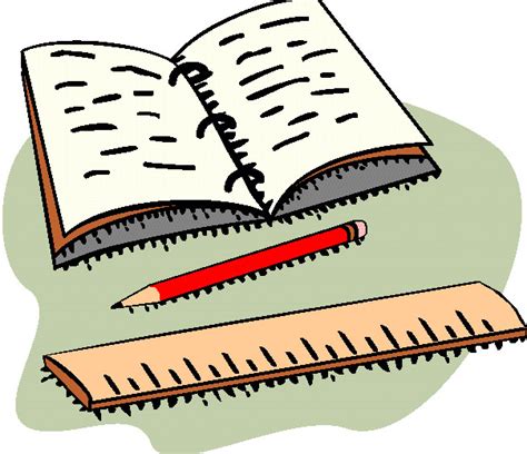 Book And Pencil Clipart - ClipArt Best