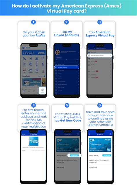 How do I activate my American Express (Amex) Virtual Pay card? – GCash ...