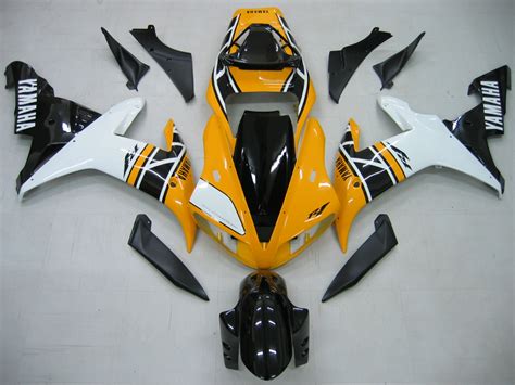 Amotopart Fairings Yamaha YZF-R1 Red Black R1 Racing (2002-2003 ...