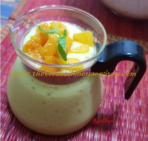 Easy Mango Sago Pudding/ Delicious Mango and Sago Pudding - The ...