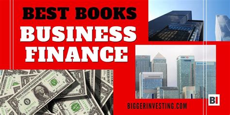 12 Best Books on Business Finance | Bigger Investing