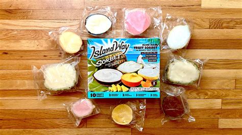 We Tasted And Ranked 9 Island Way Sorbet Flavors