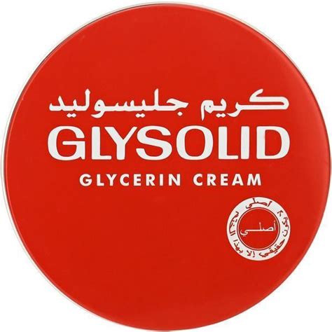 Glysolid Glycerin Cream ingredients (Explained)