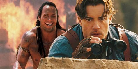 A Brendan Fraser/Dwayne Johnson Mummy Reunion Could Redeem Scorpion King