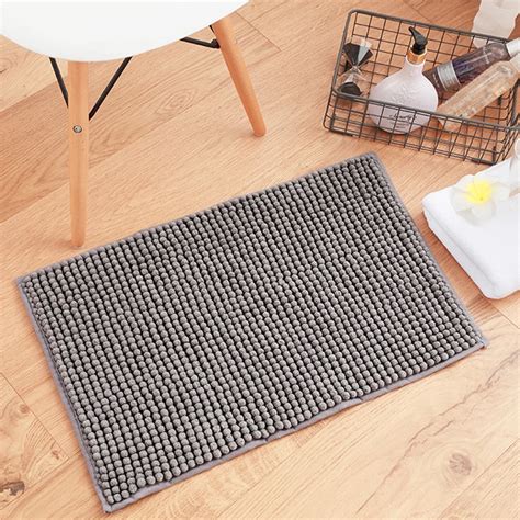 HomeMiYN 2018 Bath Mat Solid Color Bath Mat Door Mat Home Hotel Floor Kitchen Bathroom Large ...