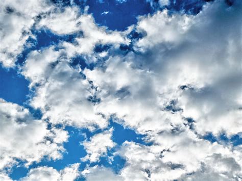 White Clouds Background Free Stock Photo - Public Domain Pictures