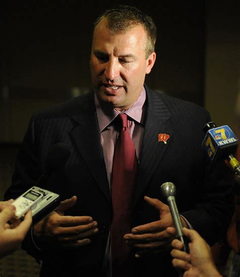 Wisconsin's Bret Bielema a narrow choice as Big Ten's top coach in a ...