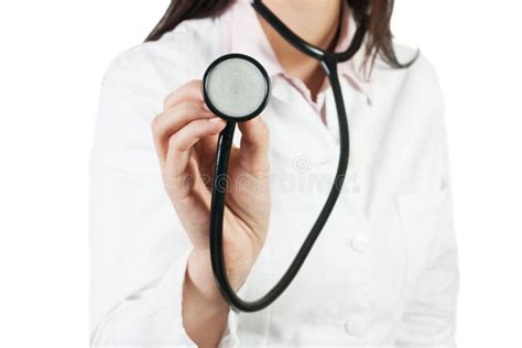 Doctor with stethoscope stock photo. Image of medical - 17860344