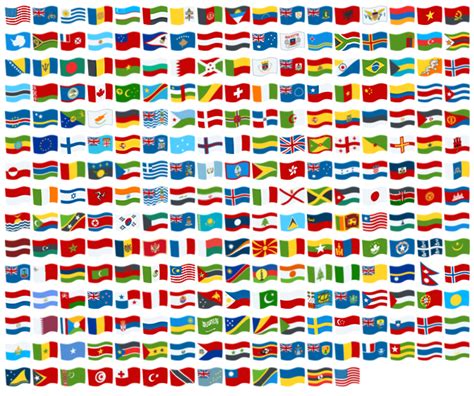 Facebook Messenger adds full list of Emoji Flags : r/vexillology