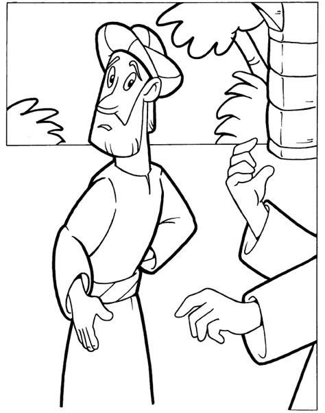 Rich Young Man Coloring Page | Sermons4Kids