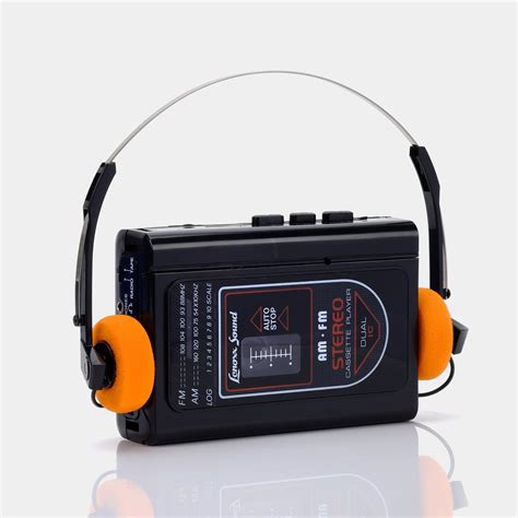 Lenoxx Sound Model 909 AM/FM Portable Cassette Player | Cassette player, Cassette, Portable