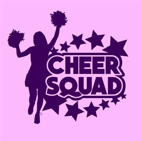 Cheer Squad SVG, Cheerleader SVG, Cheerleading Png, Cheer Leader SVG ...