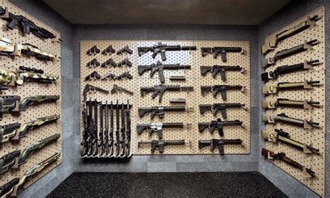 Top 100 Best Gun Room Designs – Armories You’ll Want To Acquire