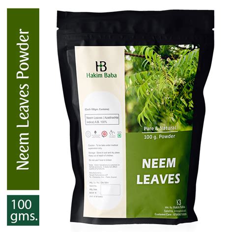 Neem Leaves Powder – Hakim Baba