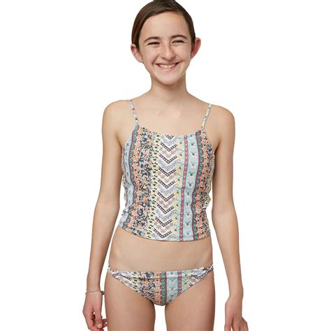 O'Neill Coco Hi-Neck Tankini Swim Set - Girls' - Kids