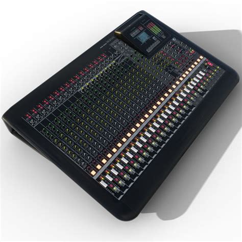 Yamaha MGP 24 professional analog mixing console 3D model | CGTrader