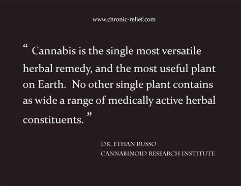 Medical-Marijuana-Russo-Quote - Chronic Relief | What is Medical ...