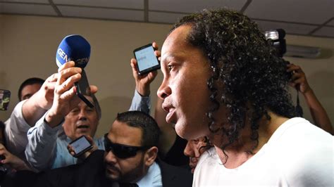 Ronaldinho: Brazilian football star arrested in Paraguay over fake passport claims | World News ...