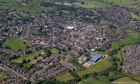 Cheadle Staffordshire from the air | aerial photographs of Great ...