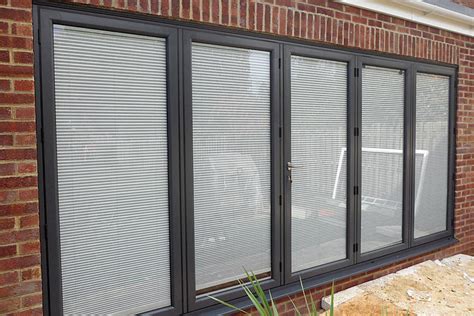 Integral Blinds Fitted in Bi-Folding Door Units -Midland Bi-folds