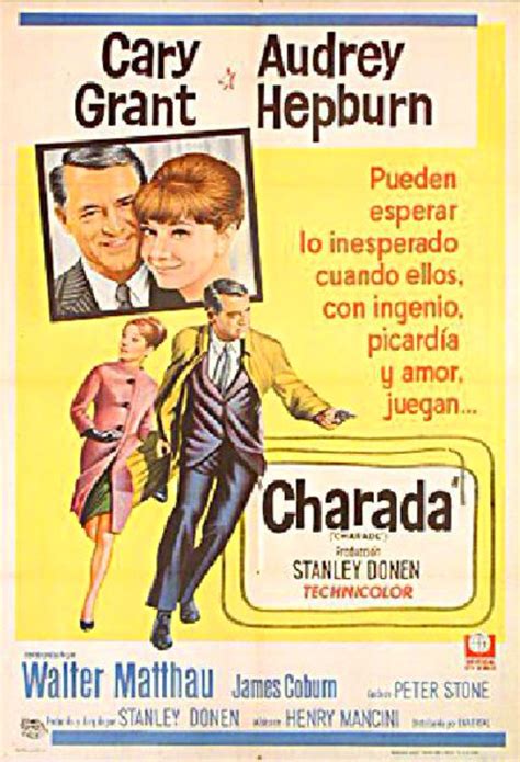 Charade 1963 Argentine Poster - Posteritati Movie Poster Gallery