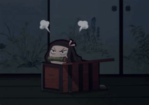 Nezuko Pout GIF - Nezuko Pout Demon Slayer - Discover & Share GIFs