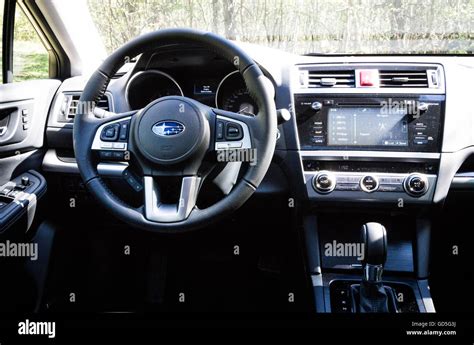 Subaru Outback dashboard Stock Photo - Alamy