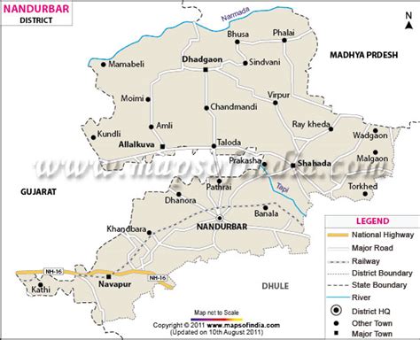 Nandurbar In Maharashtra Map - Brandy Tabbitha