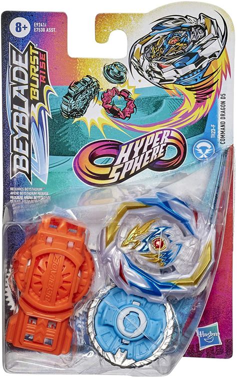 Beyblade Burst Rise Hypersphere Command Dragon D5 Starter Pack Hasbro Toys - ToyWiz