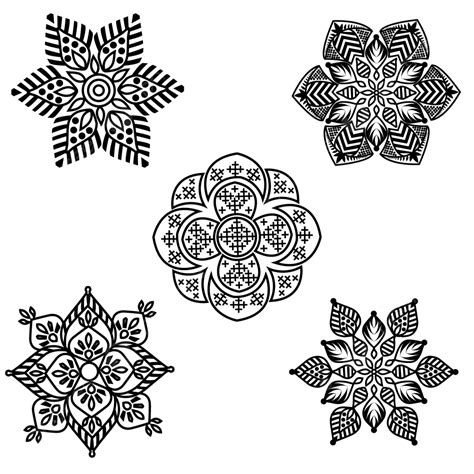 China Blockprint Motif Design, Blockprint, Asian, Motif PNG and Vector with Transparent ...