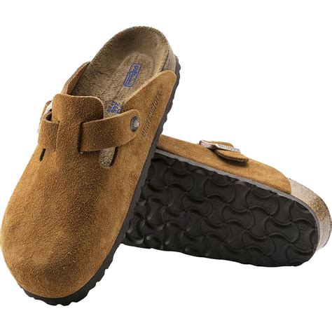 Birkenstock Boston Soft Footbed Suede Narrow Clog - Women's ...