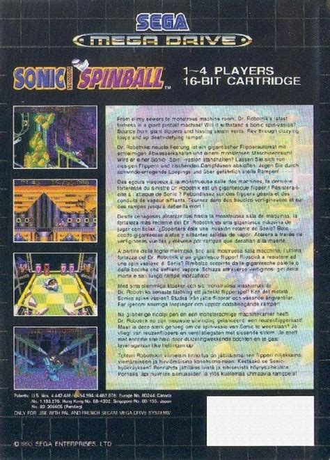 Sonic Spinball for Sega Genesis - Sales, Wiki, Release Dates, Review ...