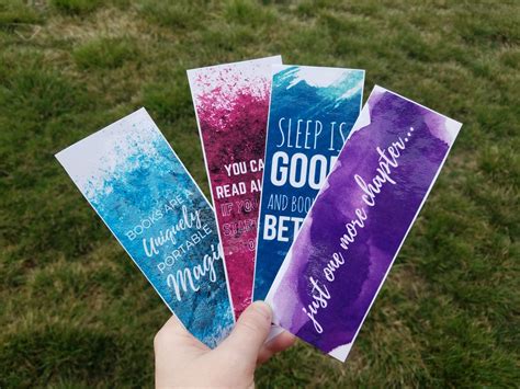 Free Printable Bookmarks With Quotes About Reading | Free printable ...