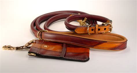 Custom Hand Made Leather Dog Collars